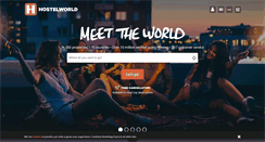 Desktop Screenshot of hostelworld.com